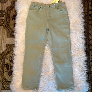 Everlane The Original Cheeky Jean waist 30 cropped